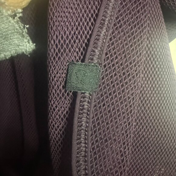 Lululemon Non-Stop Romper Women 4 Black Cherry/Maroon Stretch Lightweight Active - Picture 4 of 6